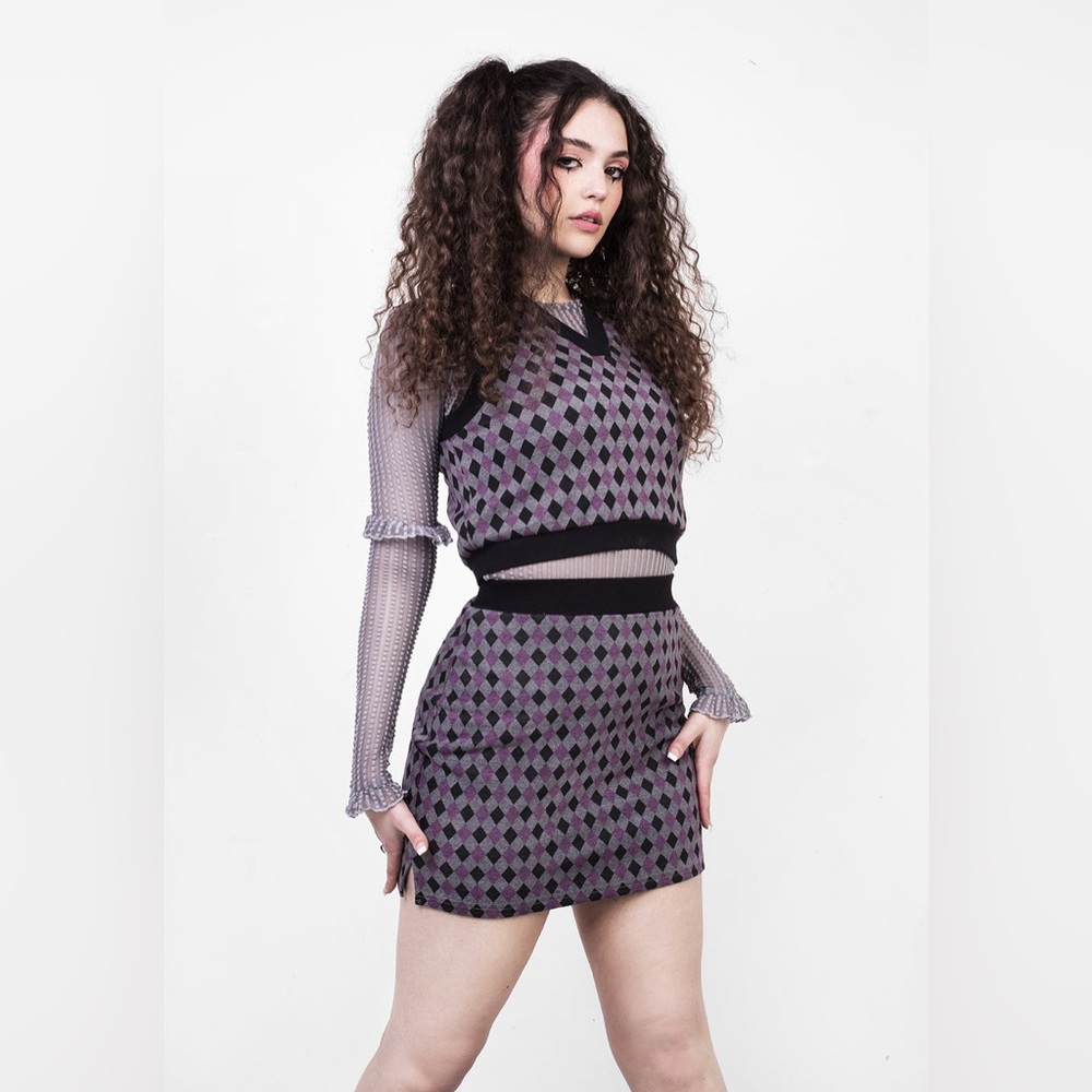 Disturbia | 8us NWoT | ClownTears y2k bodycon miniskirt, part of co-ord set!